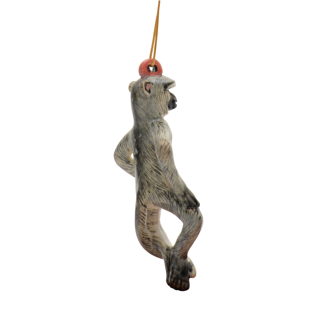 Monkey ornament