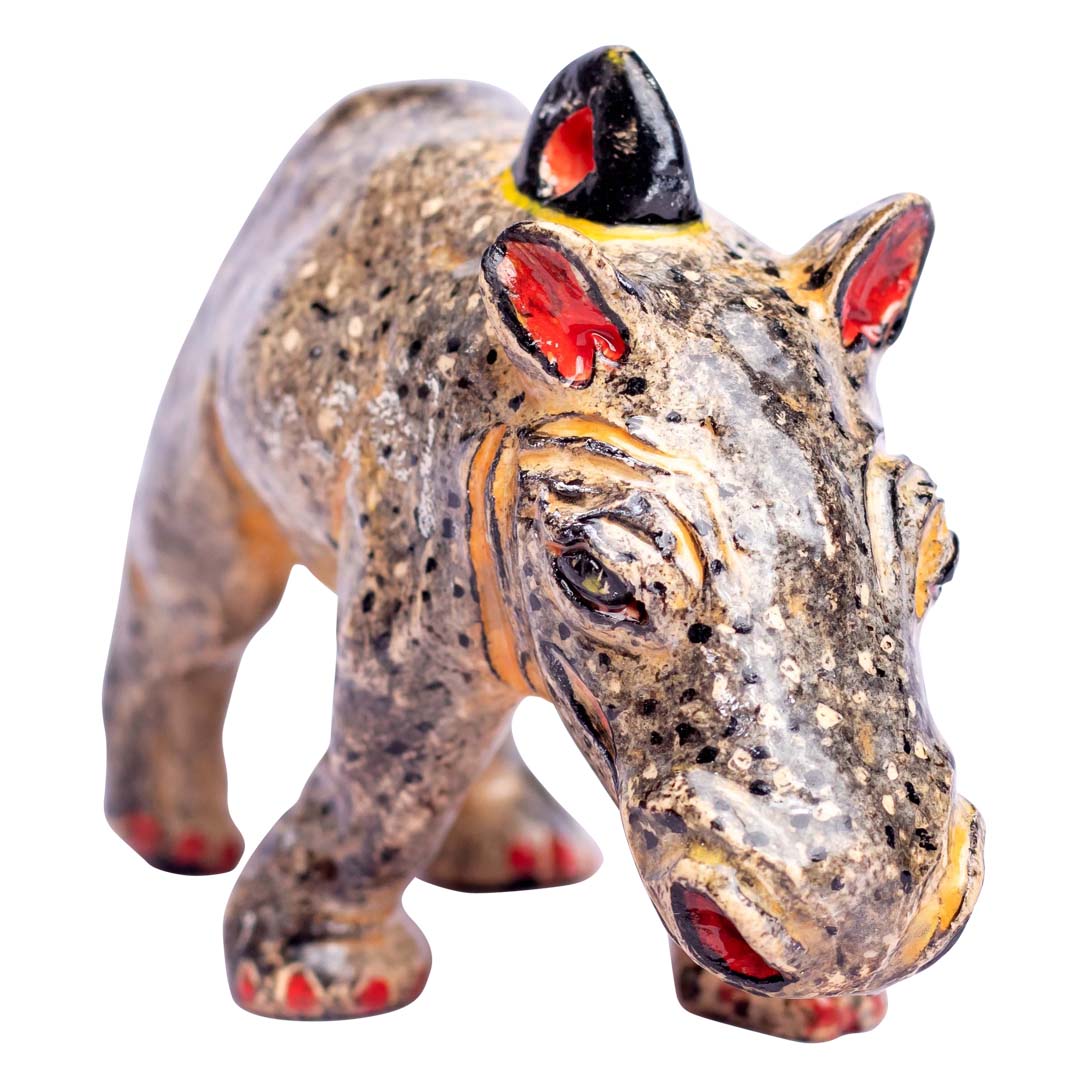 Hippopotamus ornament