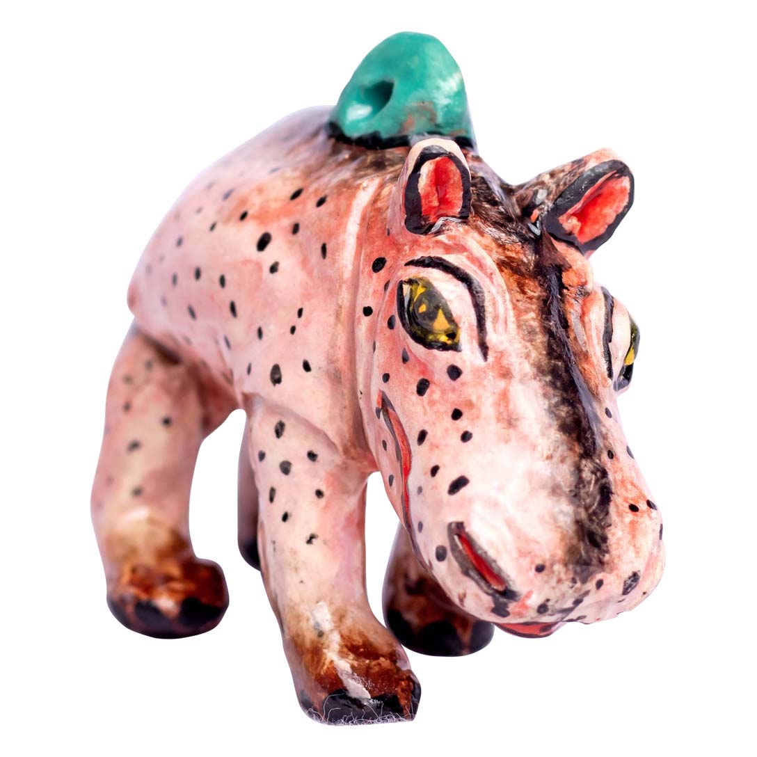 Hippopotamus ornament