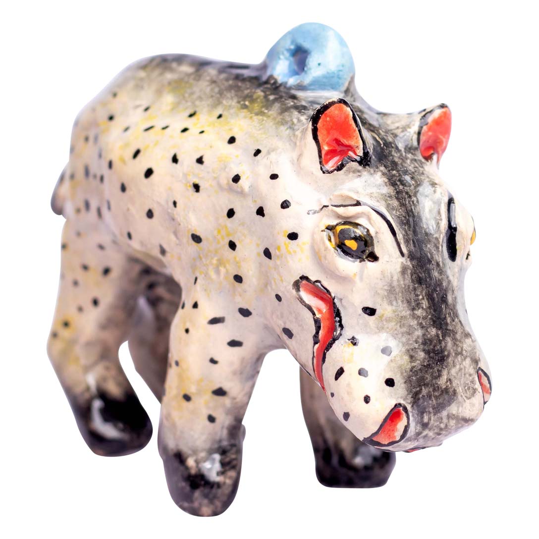 Hippopotamus ornament