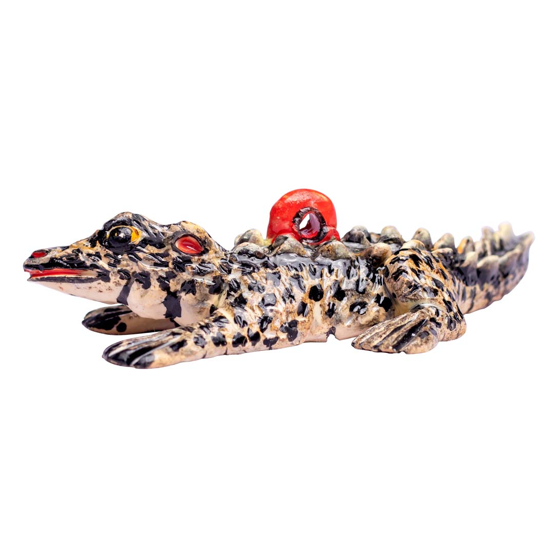 Crocodile ornament