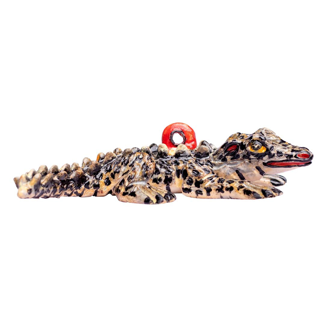 Crocodile ornament