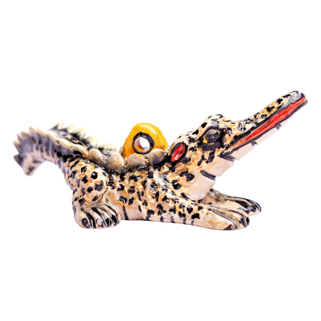 Crocodile ornament