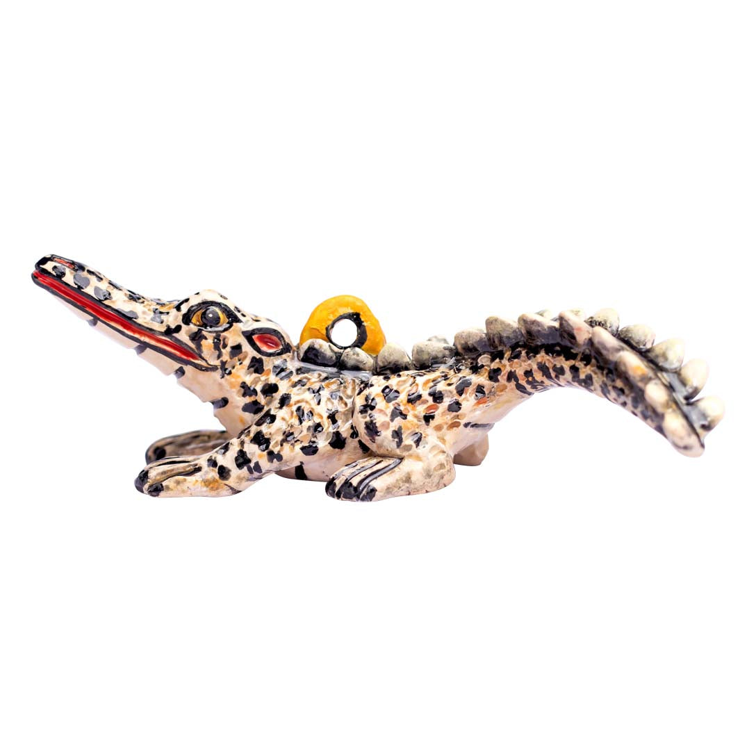 Crocodile ornament