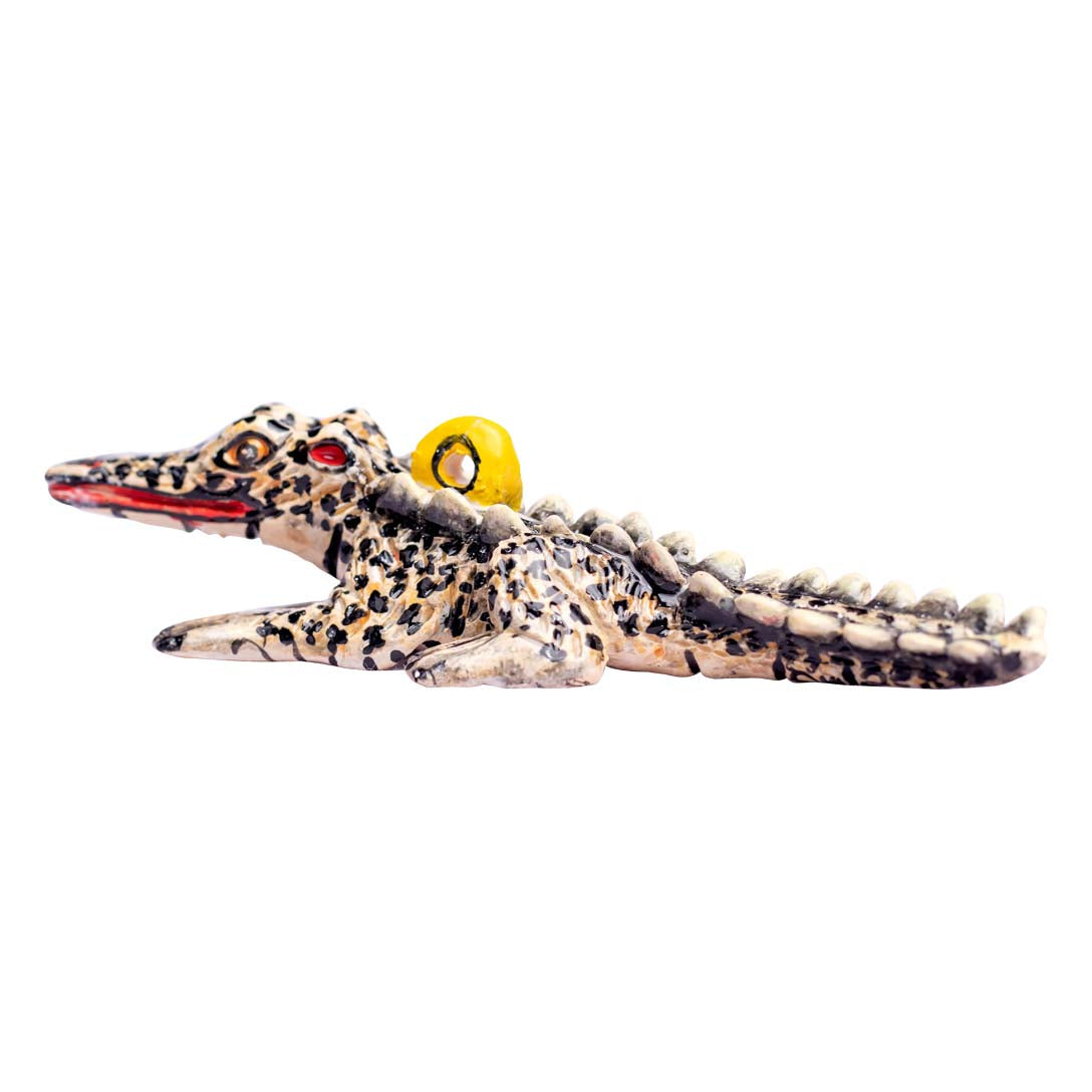 Crocodile ornament