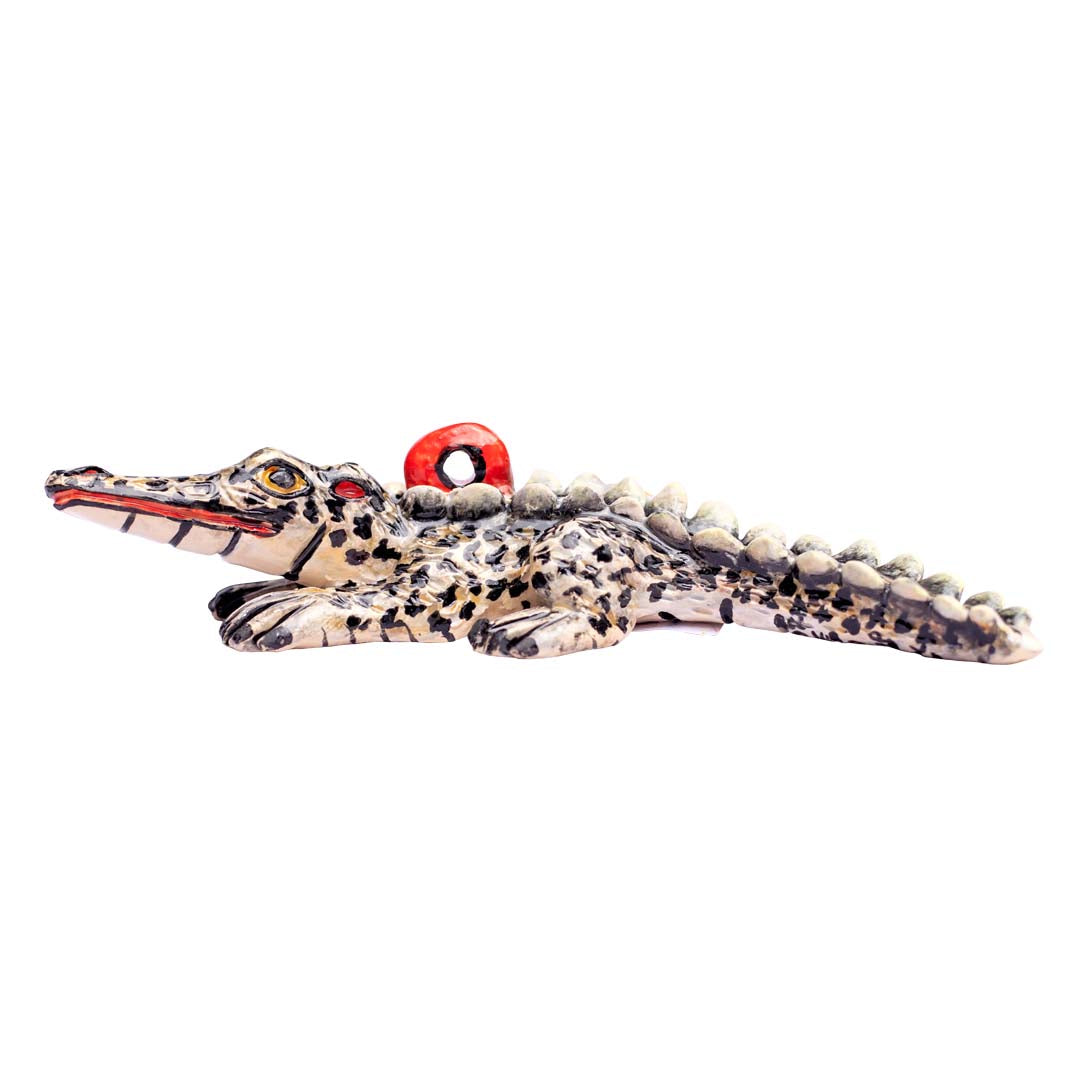 Crocodile ornament