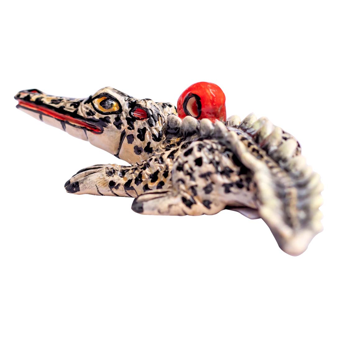 Crocodile ornament