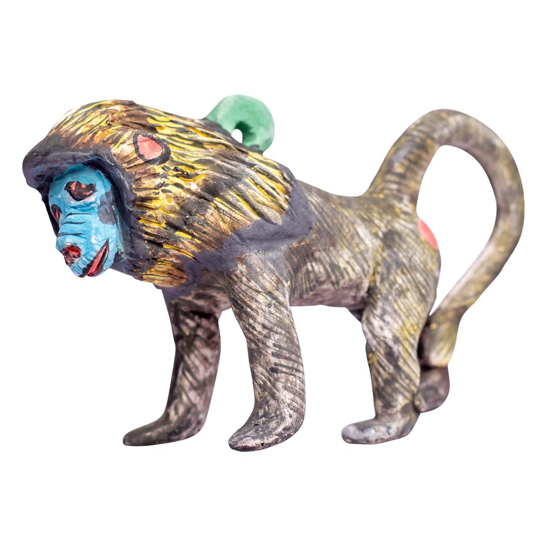 Baboon ornament