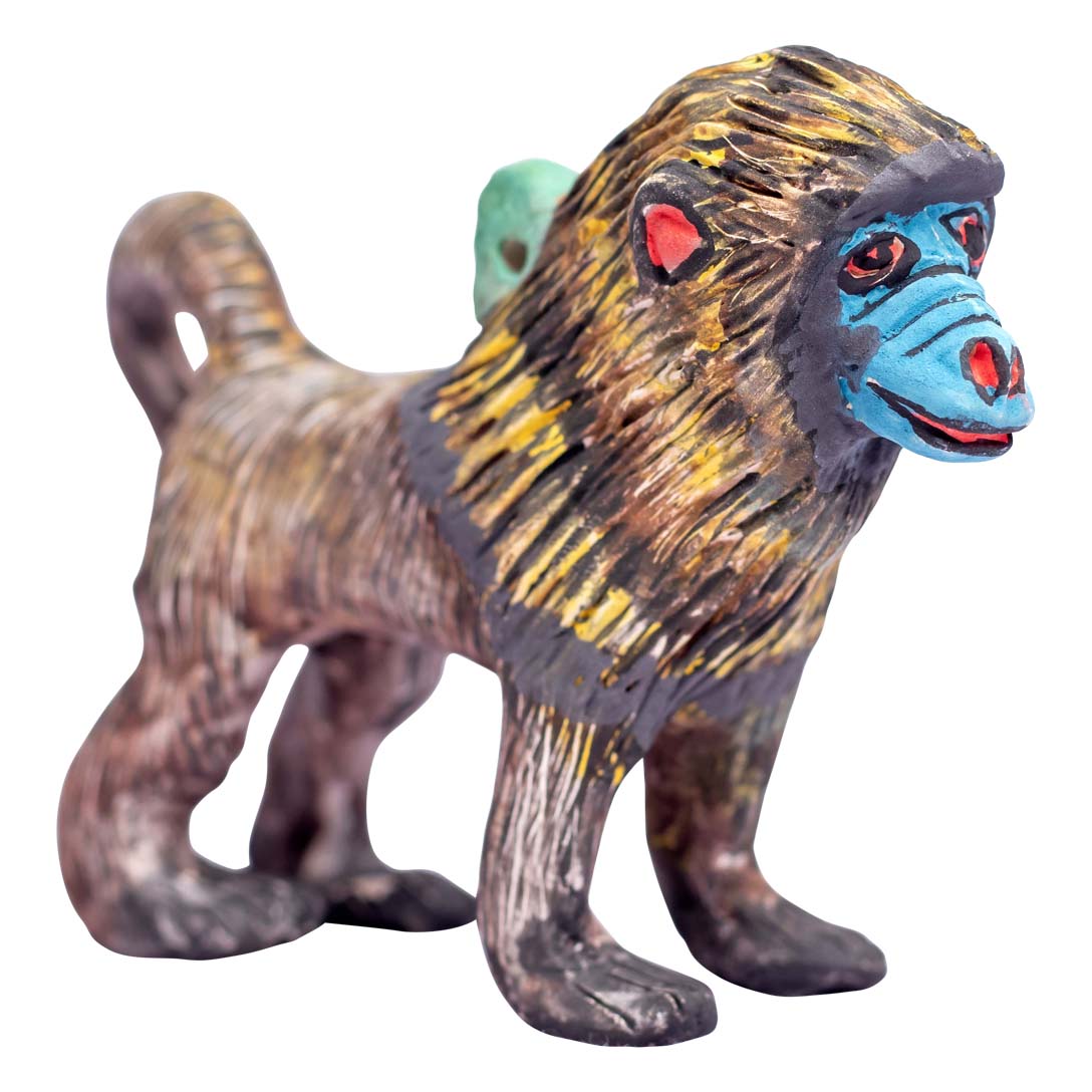 Baboon ornament