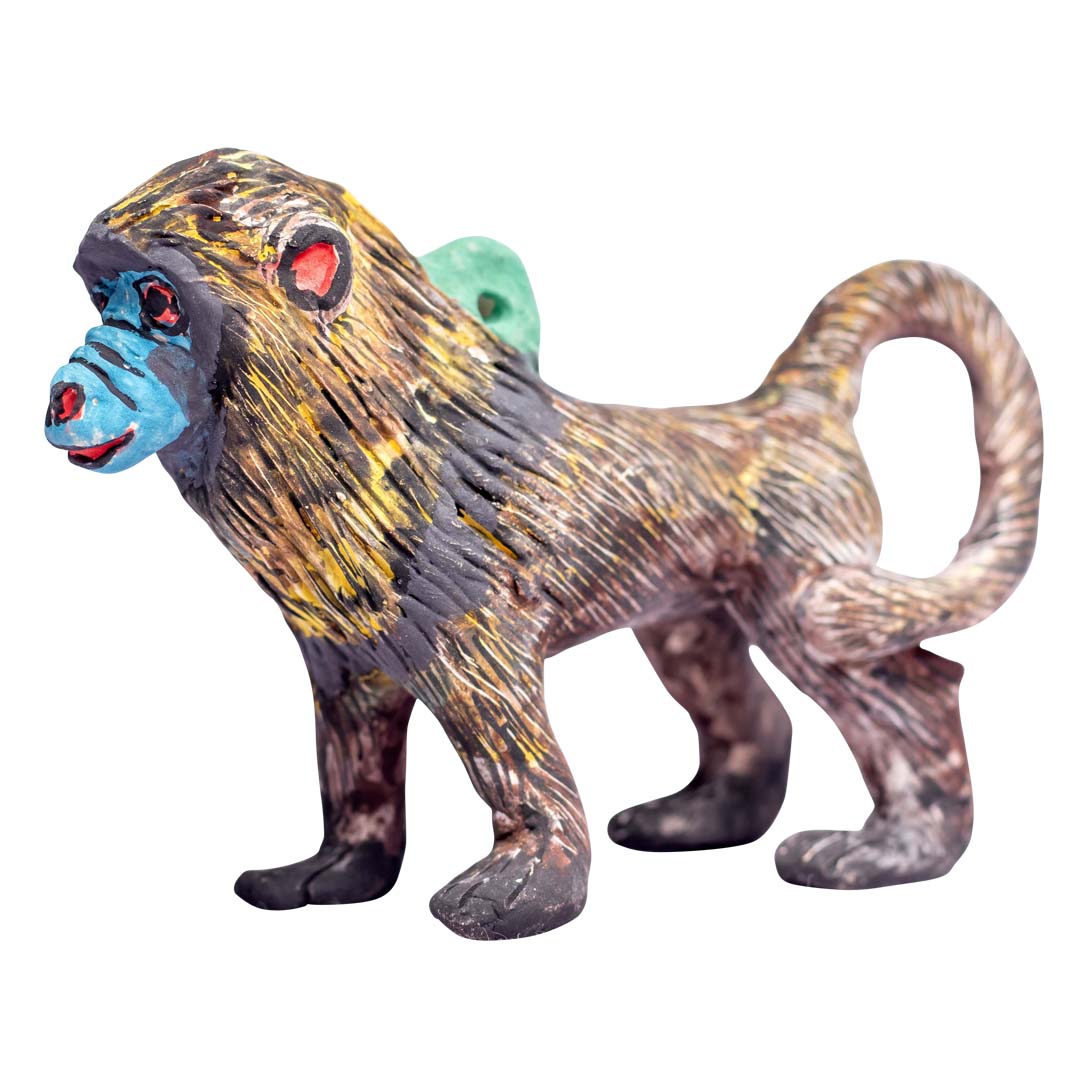 Baboon ornament