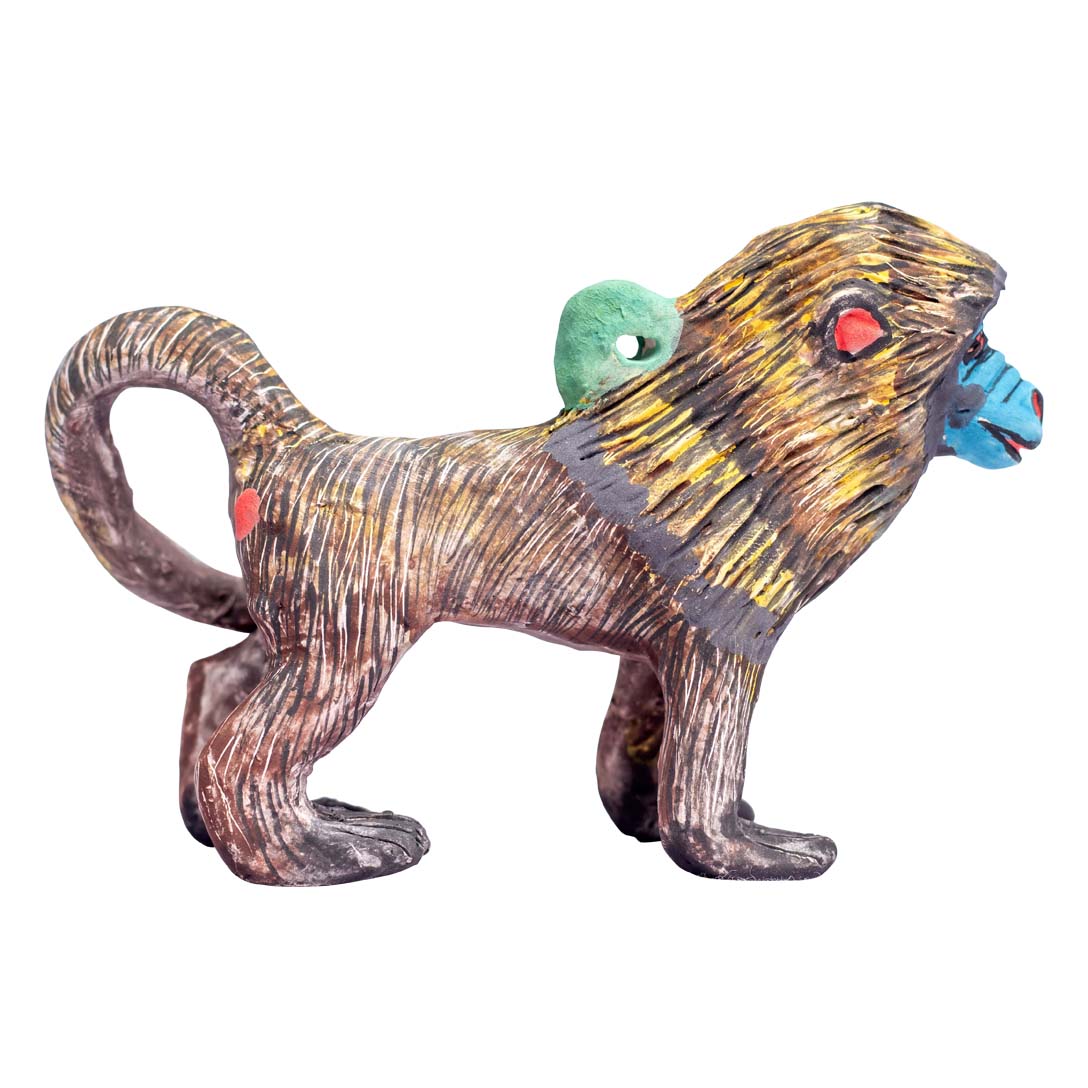 Baboon ornament