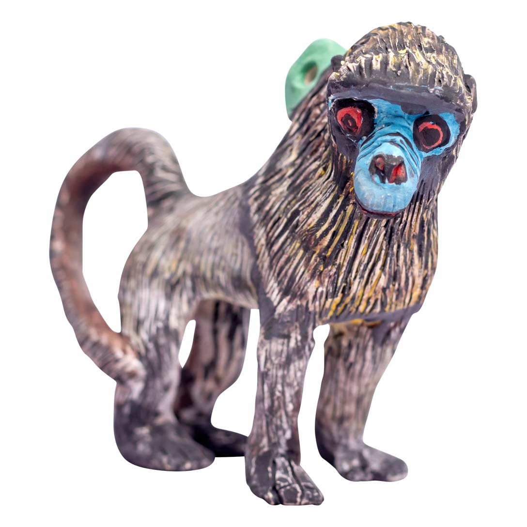 Baboon ornament