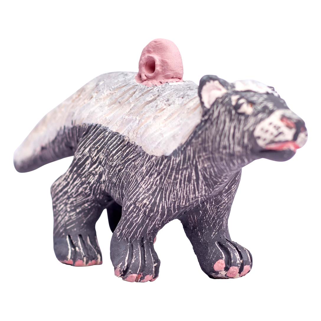 Honey badger ornament