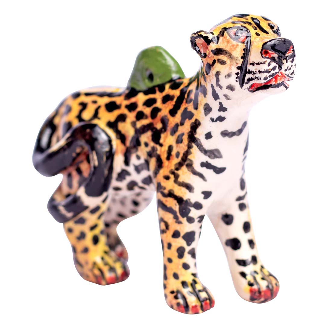 King cheetah ornament