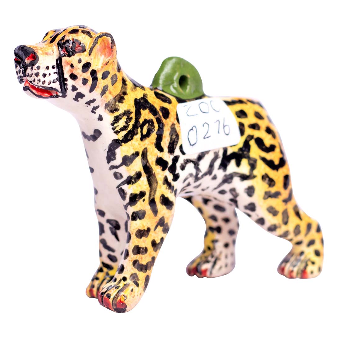 King cheetah ornament