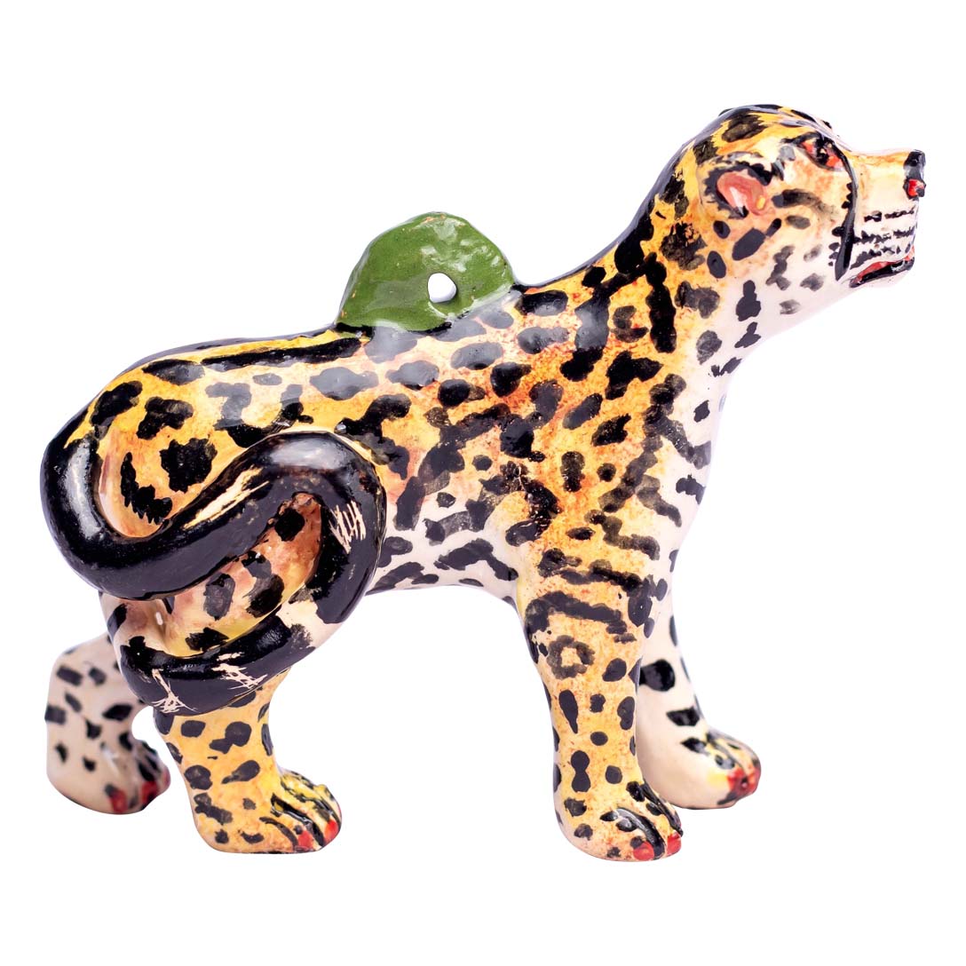 King cheetah ornament