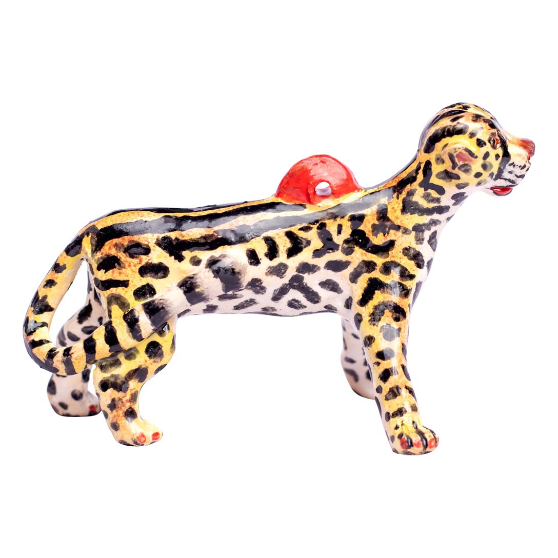 King cheetah ornament