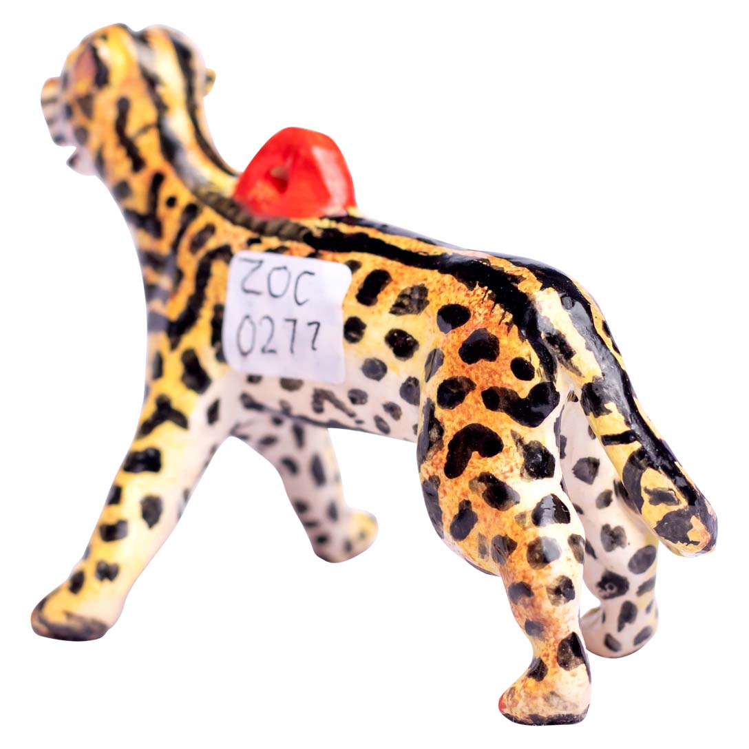 King cheetah ornament