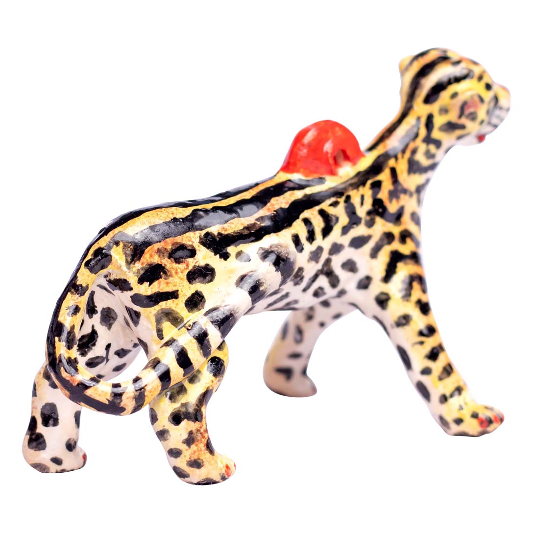 King cheetah ornament