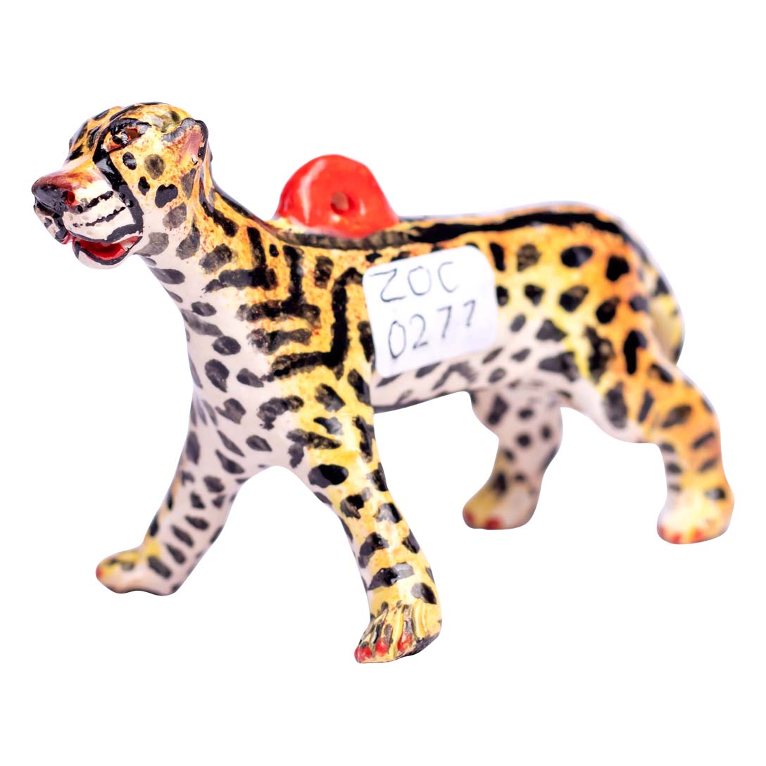 King cheetah ornament