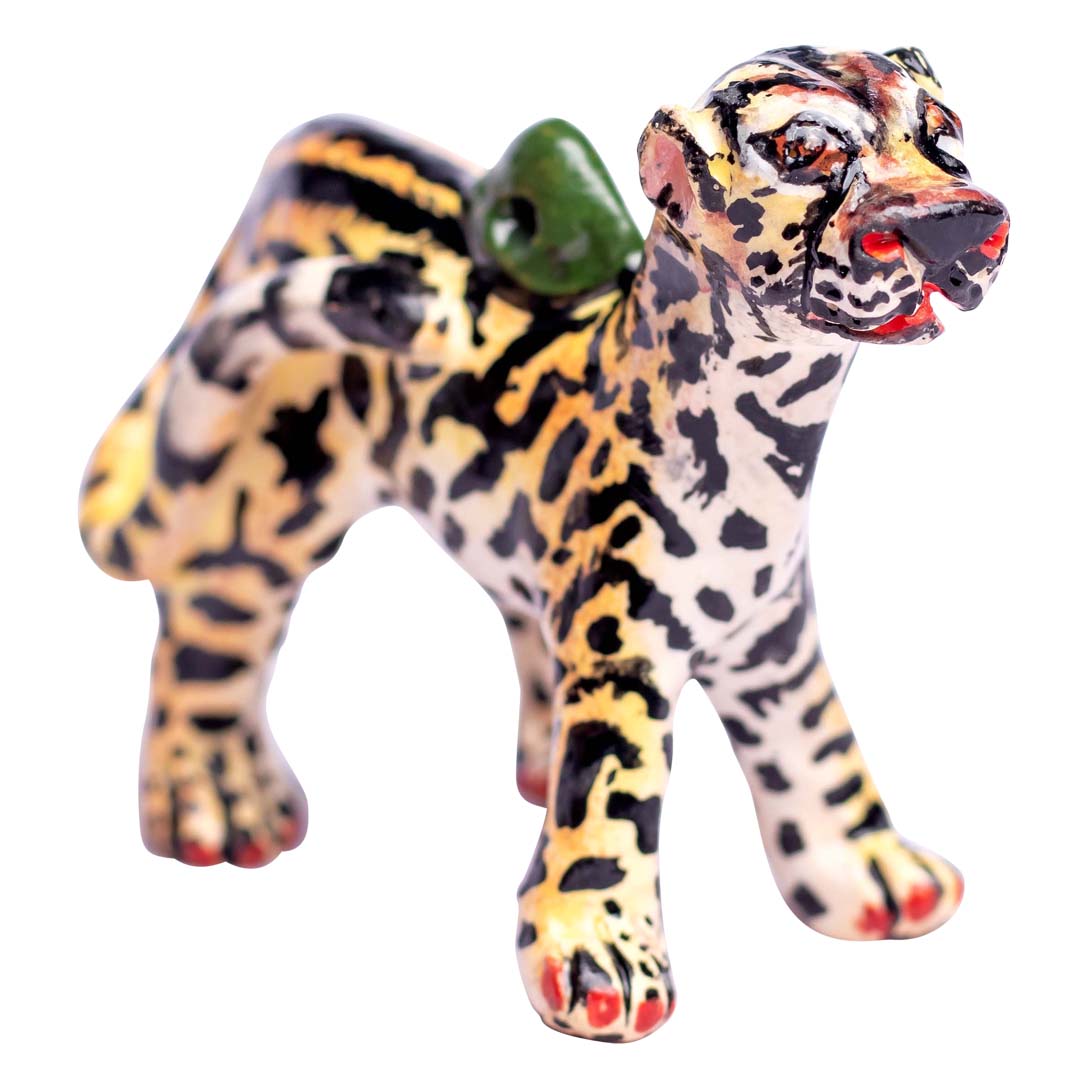 King cheetah ornament