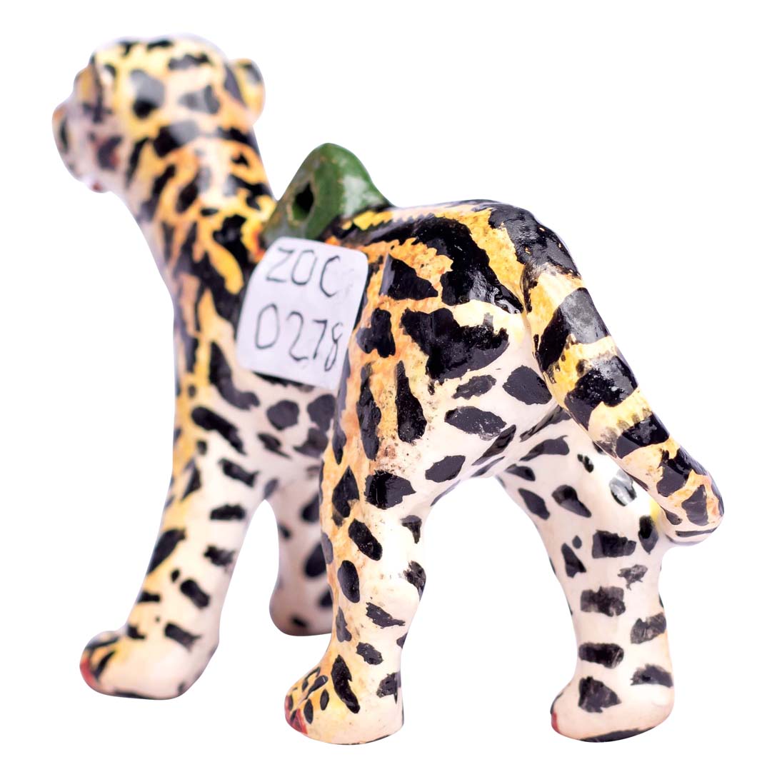 King cheetah ornament