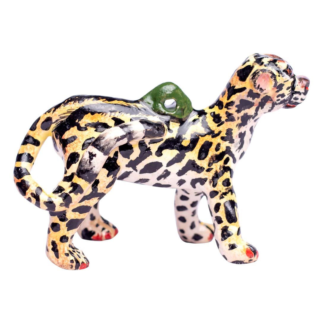 King cheetah ornament