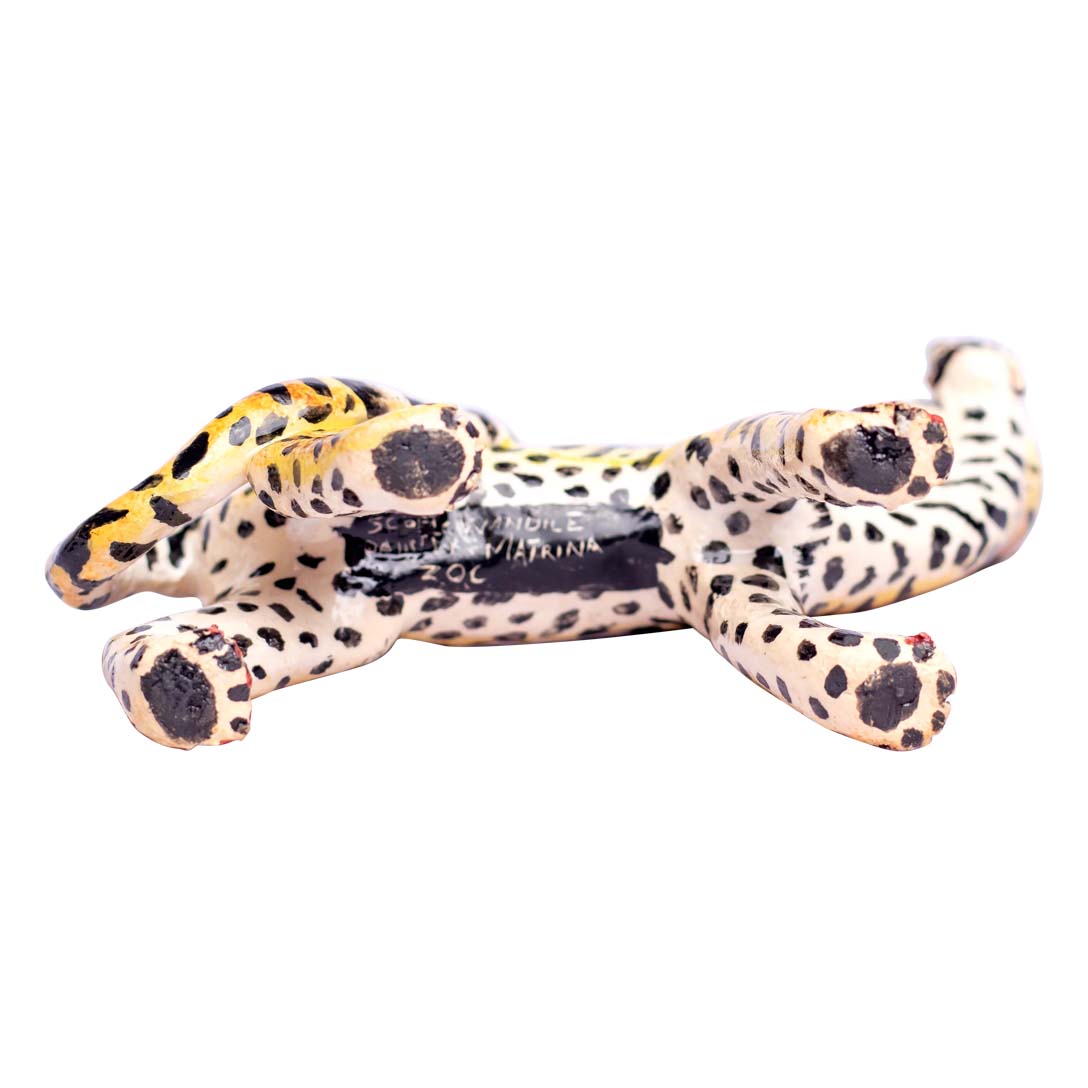 King cheetah ornament