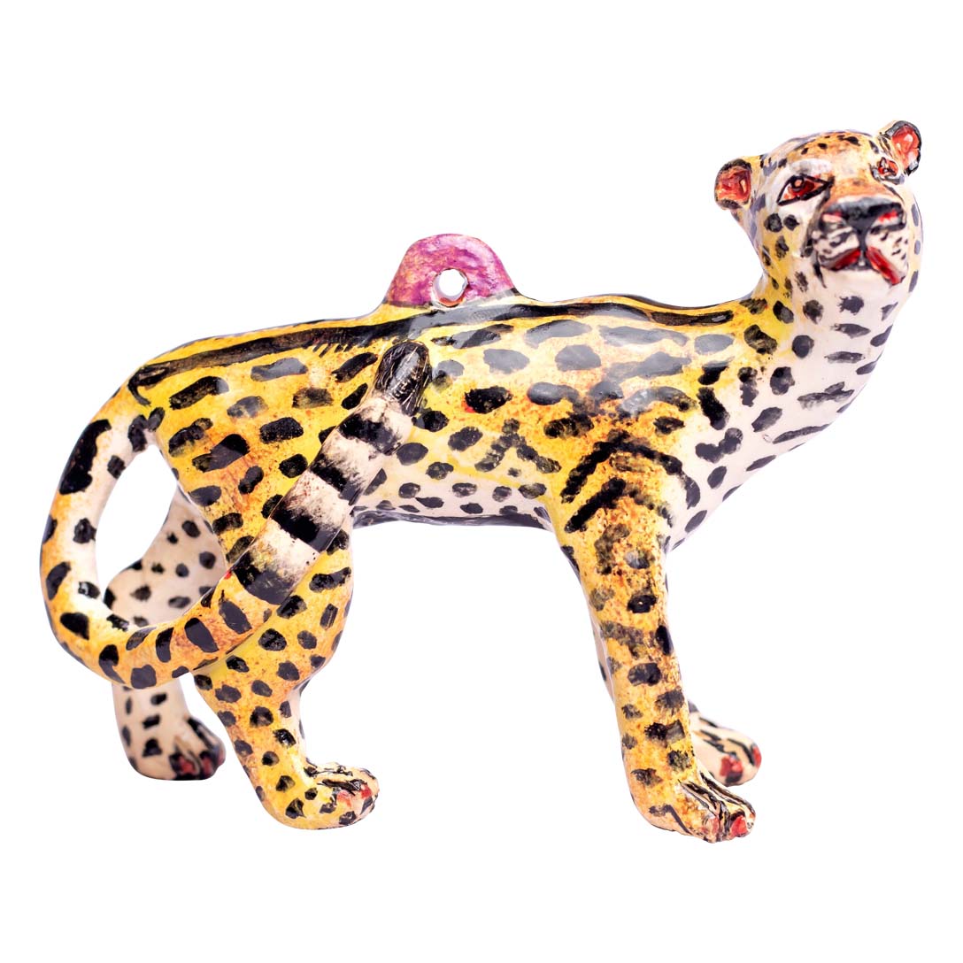 King cheetah ornament