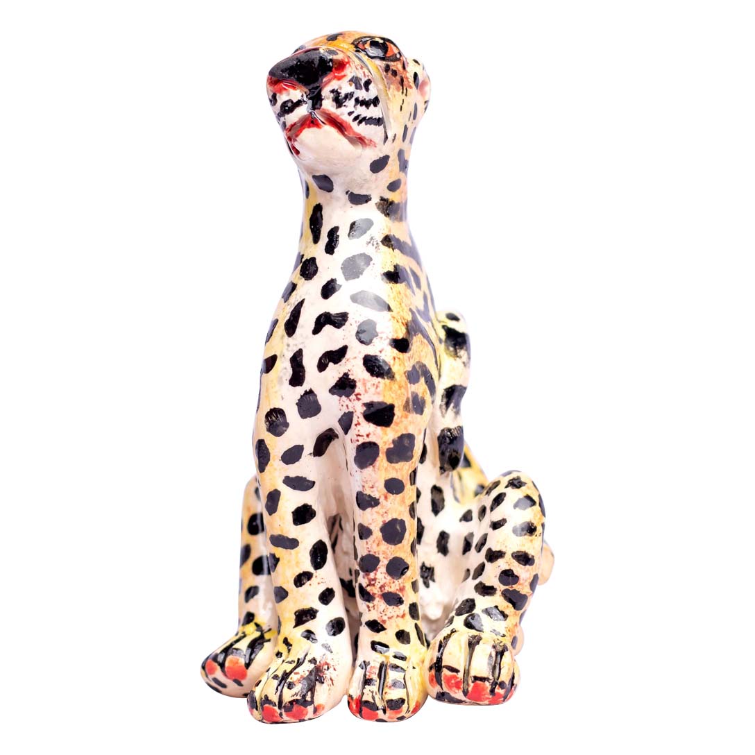 King cheetah ornament