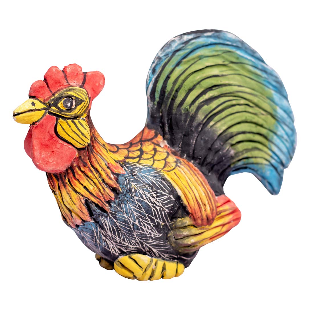 Rooster sculpture