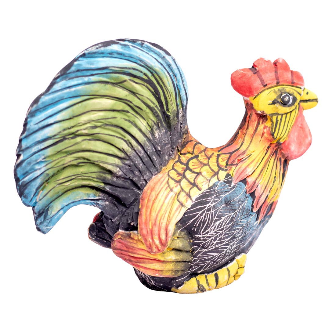 Rooster sculpture