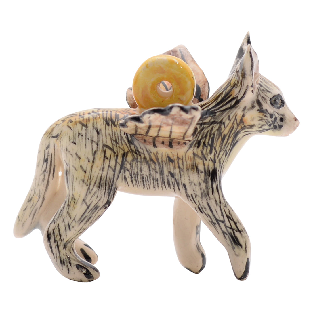 Hyena flying ornament