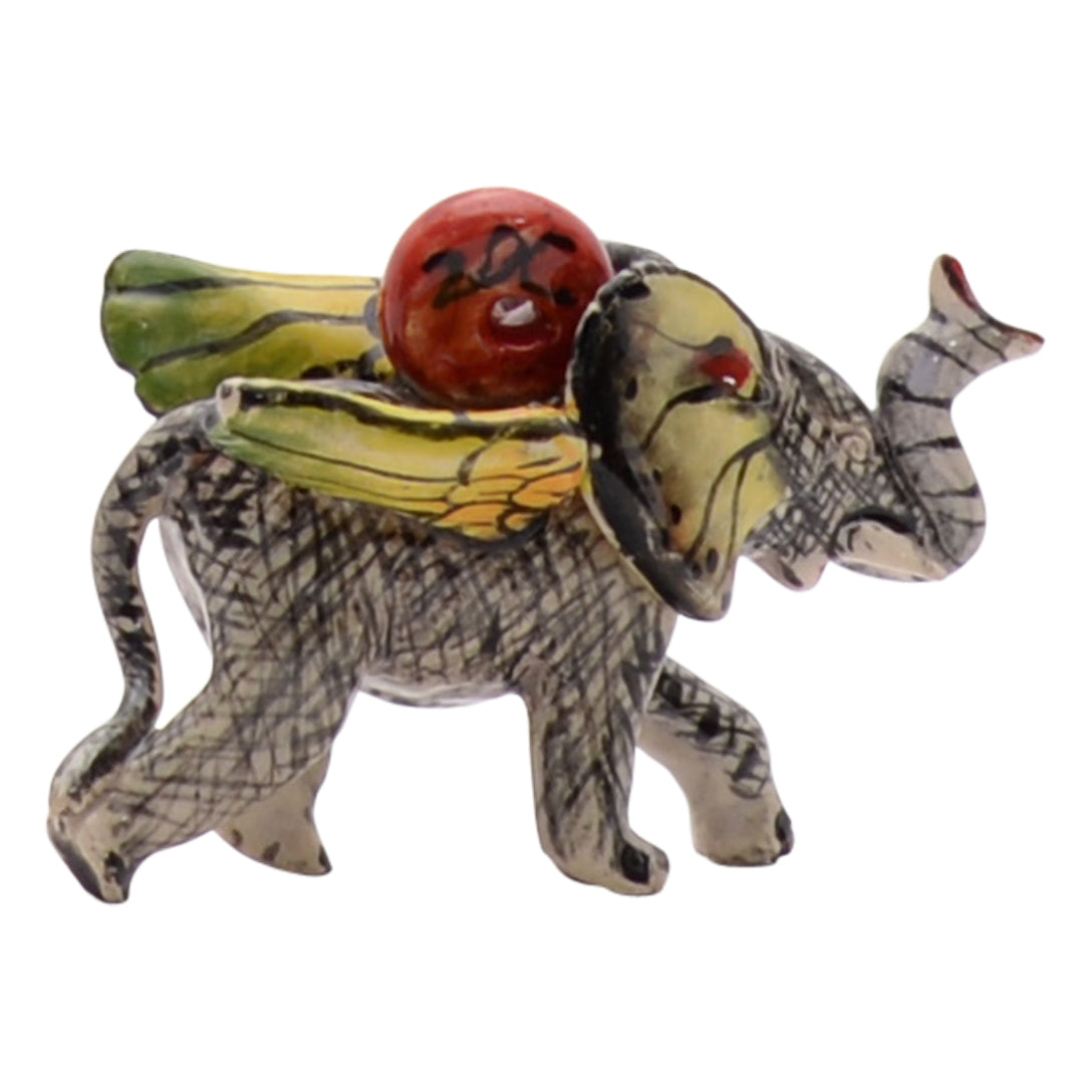 Elephant flying ornament