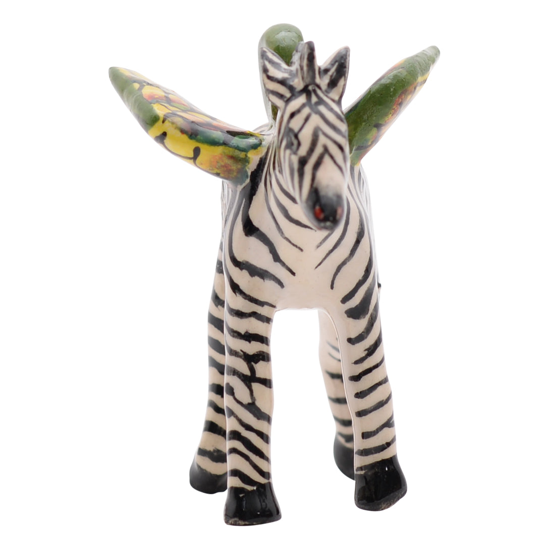 Zebra flying ornament