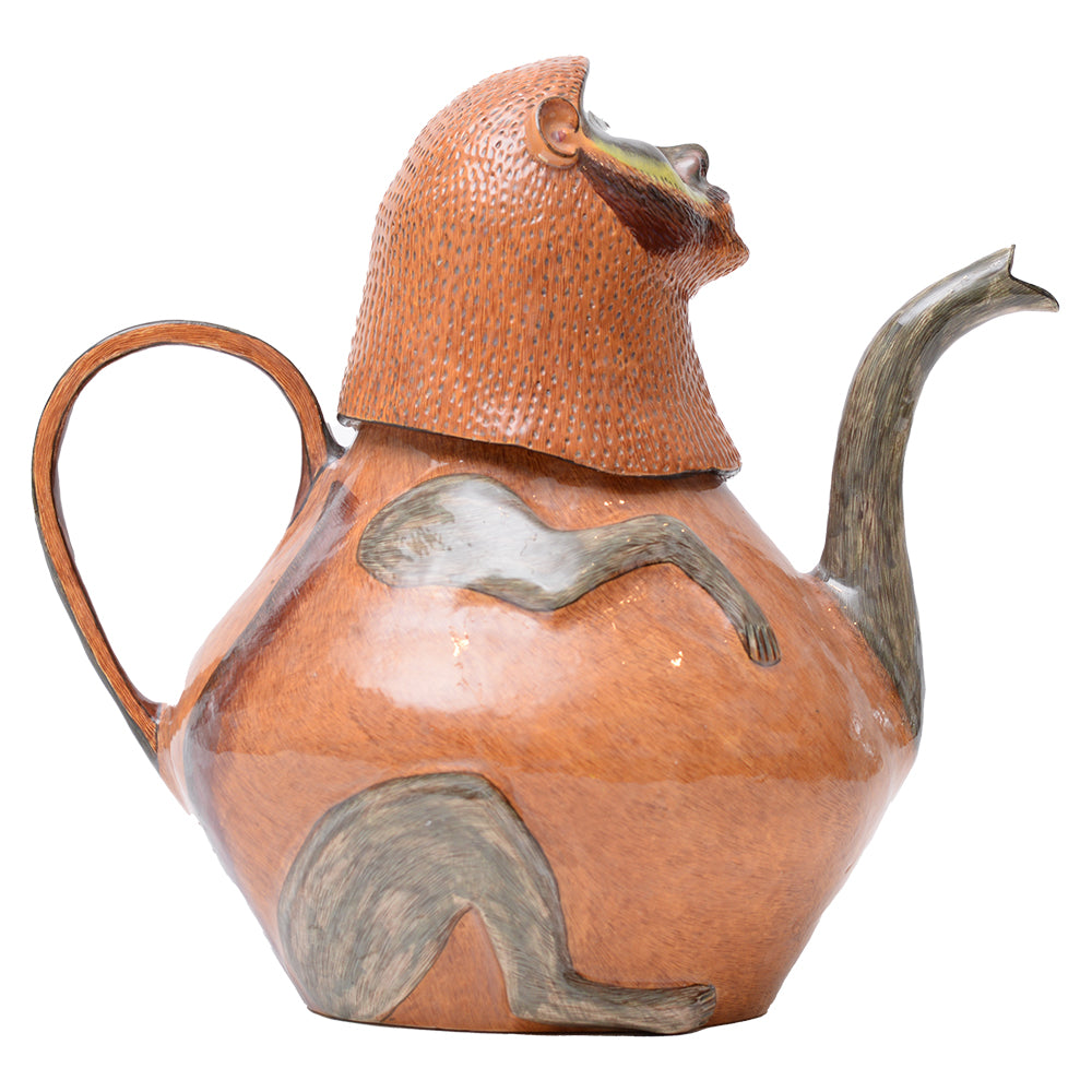 Monkey teapot