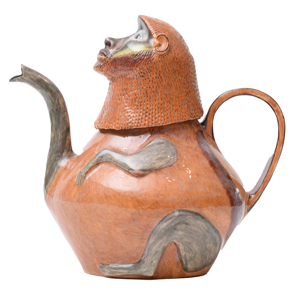 Monkey teapot