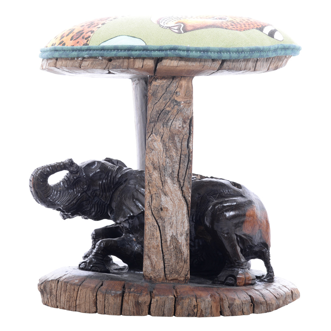 Elephant Batonga footstool