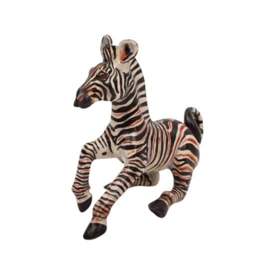 Zebra sculpture