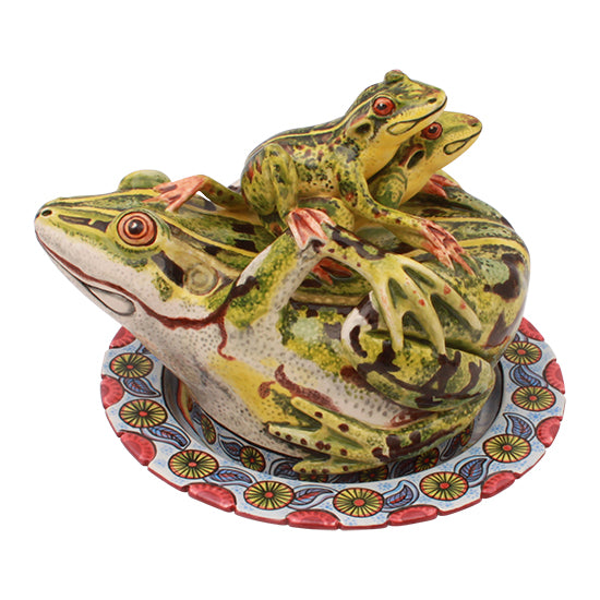 Frog Butter Dish