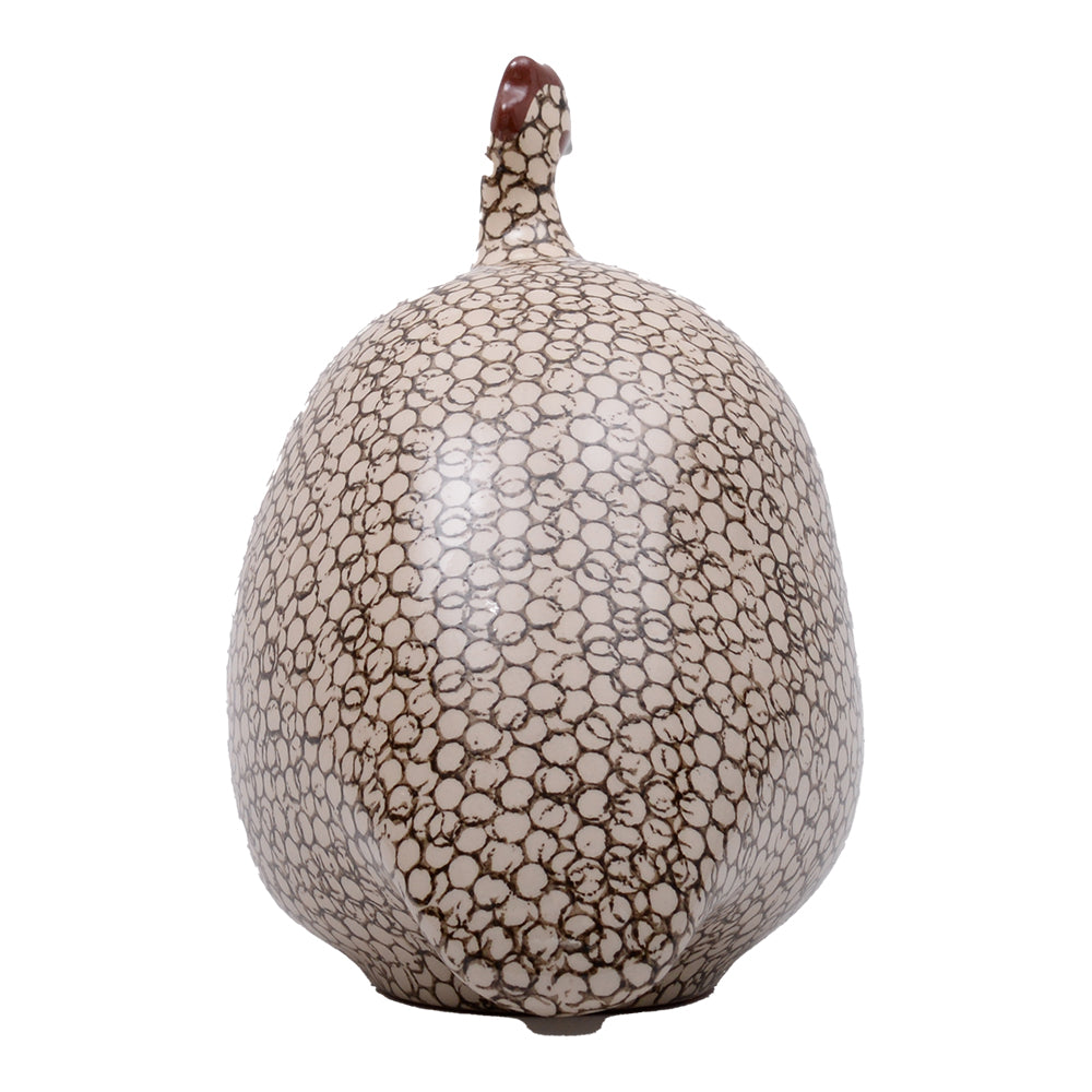 GUINEA FOWL BLACK SPOTTED WHITE MM
