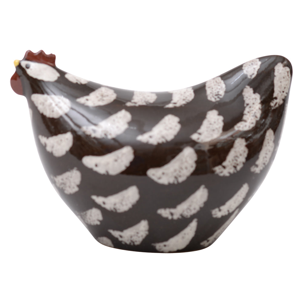 PULLET BLACK SPOTTED WHITE SM