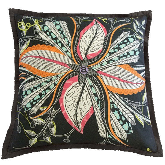 Hippo Flower Night Linen Pillow