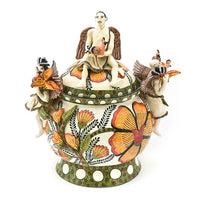 Angels & hoopoes tureen