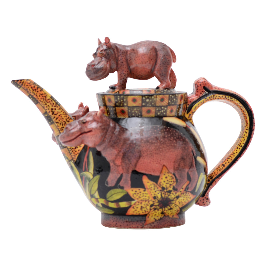 Hippo Teapot