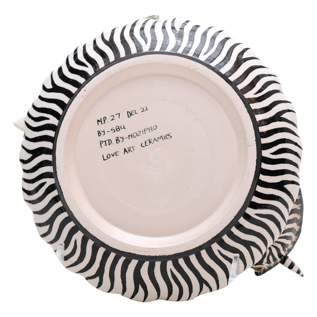 Zebra Dish