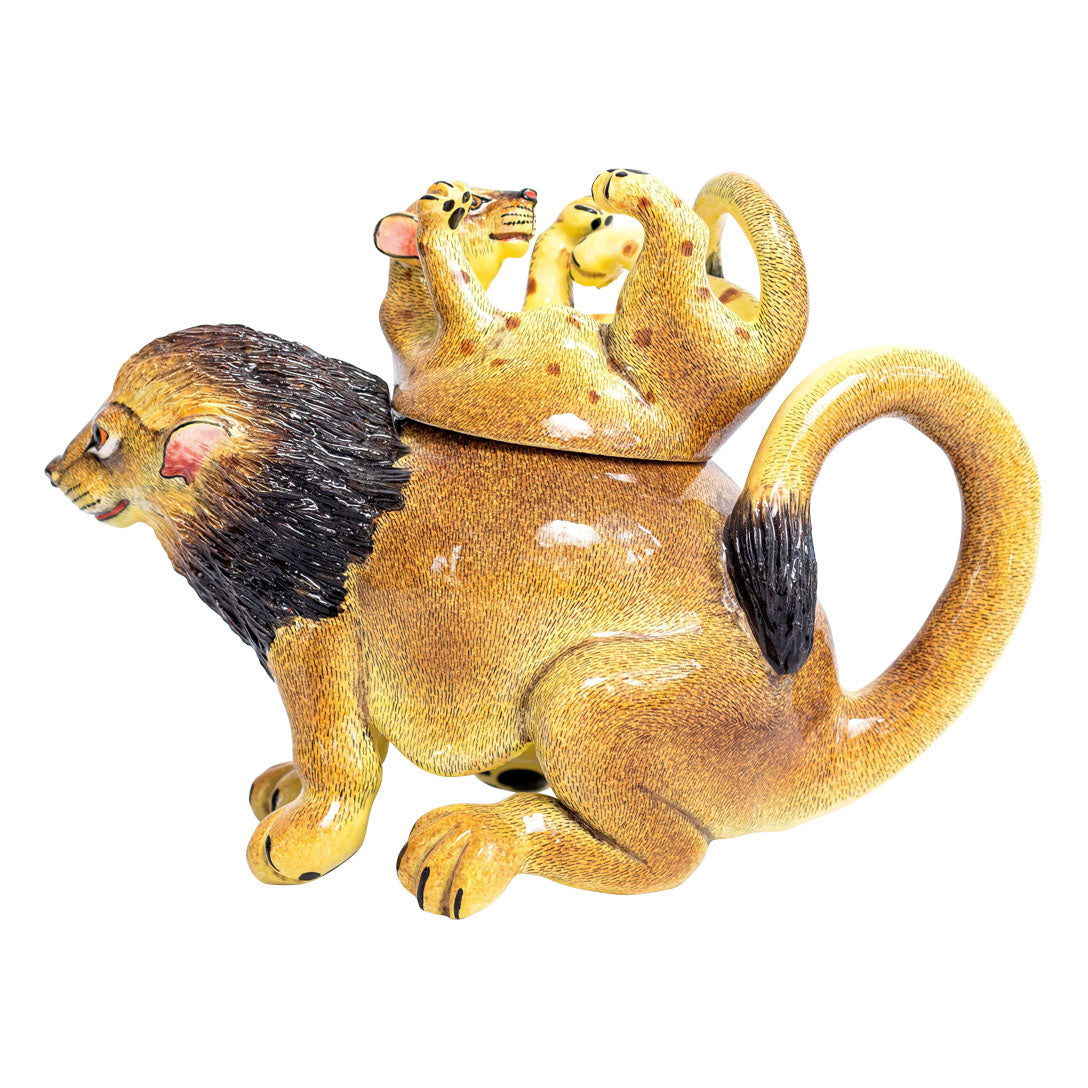 Lion jewelry box