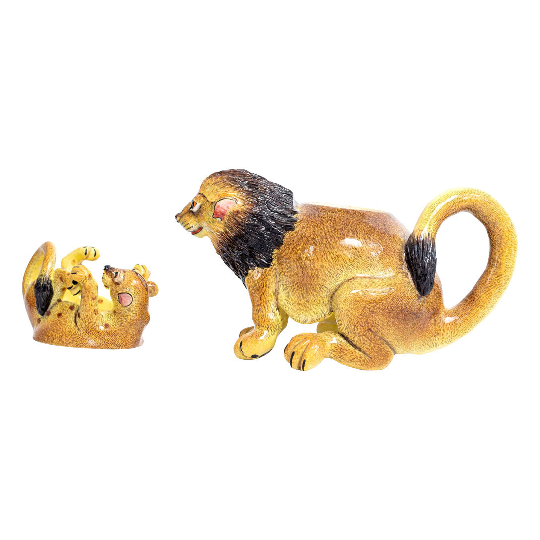 Lion jewelry box