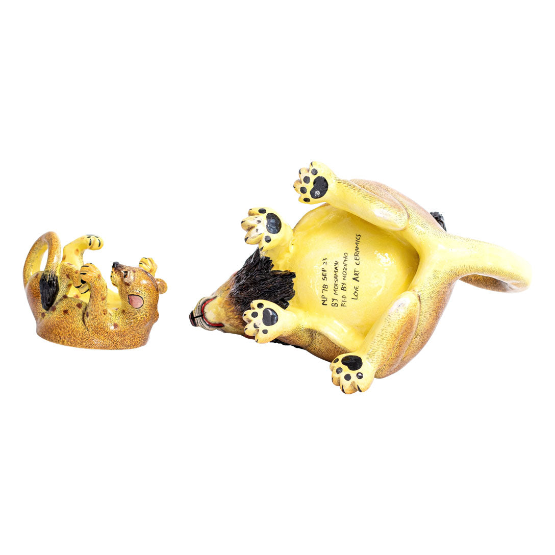Lion jewelry box