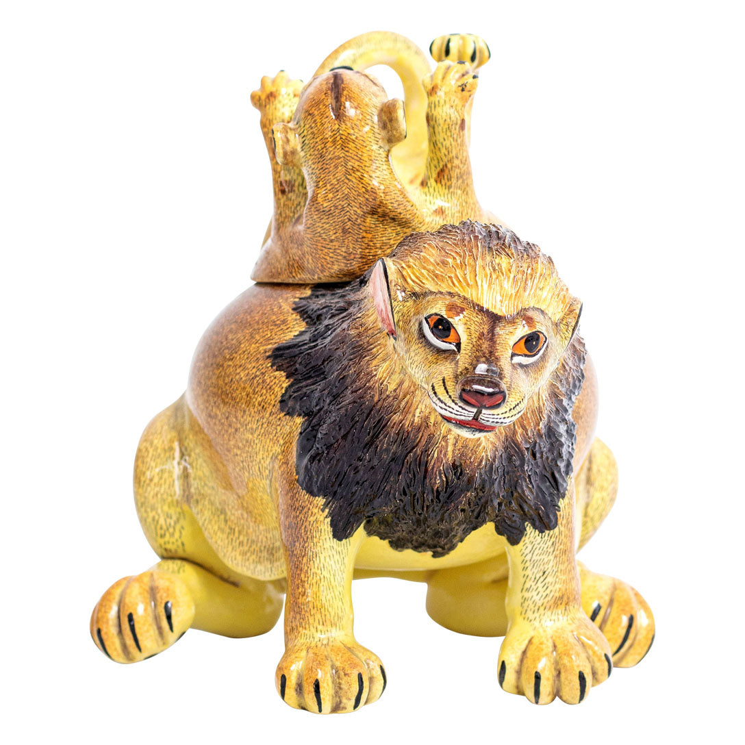 Lion jewelry box